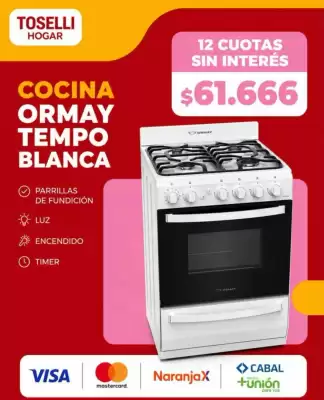 Toselli Hogar (válido hasta 2-09)