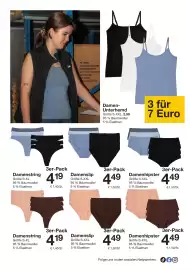 Zeeman Prospekt Seite 19: Damenstring €1,40, Damenhipster €1,50