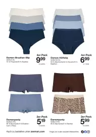 Zeeman Prospekt Seite 21: Damenpanty €5,19, Damenpanty €5,99