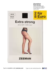 Zeeman Prospekt Seite 23: Strumpfhose Extra strong €8,00