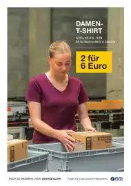 Zeeman Prospekt Seite 5: Damen-T-Shirt €3,00