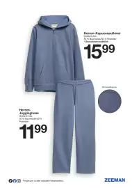 Zeeman Prospekt Seite 8: Herren-Kapuzenpullover €15,99