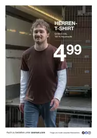 Zeeman Prospekt Seite 9: Herren-T-Shirt €4,99