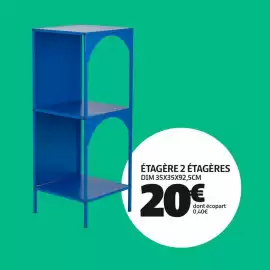 Catalogue GiFi page 2: Dim - étagère 2 étagères €20,00