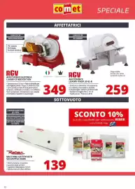 Volantino Comet Pagina 12: RGV affettatrice elettrica luxury 25 red edition €349,00