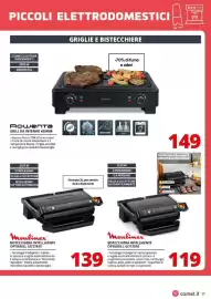 Volantino Comet Pagina 17: Moulinex Bistecchiera intelligente €119,00, Moulinex Bistecchiera intelligente €139,00