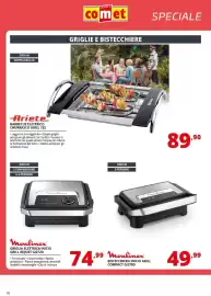 Volantino Comet Pagina 18: Ariete barbecue elettrico churrasco grill 732 €89,90