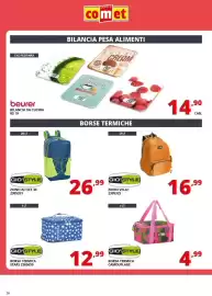 Volantino Comet Pagina 26: Zaino Actice 30 Gio' Style €26,99, Borsa termica camouflage Gio' Style €4,99