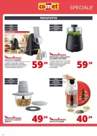 Volantino Comet Pagina 8: Moulinex Tritatutto Choppeo €49,99, Moulinex Tritatutto DK8638E0 €59,99