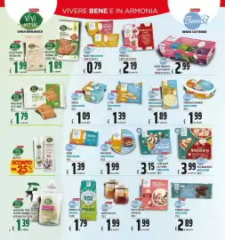 Volantino Coop Pagina 6: Scamorza BeneSi €1,89, Pizza Margherita senza glutine €3,99