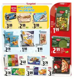 Volantino Coop Pagina 9: Pizzoli Patasnella €1,99, Florigel panzerotti prefritti €2,19