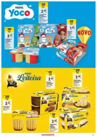 Folheto Continente Bom dia Página 11: Pudim flan a leiteira €2,27