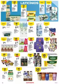 Folheto Continente Bom dia Página 12: Iogurte proteico lindahls €2,69, Leite c/ chocolate ajustado mimosa €1,80