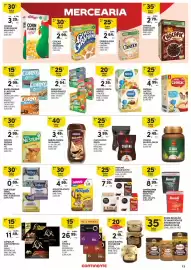 Folheto Continente Bom dia Página 13: Achocolatado nesquik €4,99, Bebida cereal mokambo €3,49