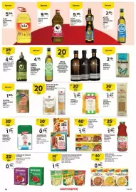 Folheto Continente Bom dia Página 16: Caldos em cubo maggi carne/galinha €1,79, Nesta seleção de massas da marca la molisana