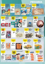 Folheto Continente Bom dia Página 3: Bacalhau riberalves posta do lombo, Continente cocktail de marisco €3,69