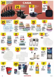 Folheto Continente Bom dia Página 30: Serviço 18 peças kasa # vila branca €22,00