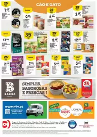 Folheto Continente Bom dia Página 32: Alimento húmido p/gato félix purina €5,99