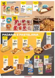 Folheto Continente Bom dia Página 8: Pão de forma c/ códea bimbo €1,54, Carnes culinária continente