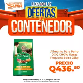 Folleto Suma Supermercados Página 12: Purina dog chow razas pequena €436,50