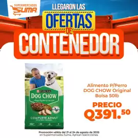 Folleto Suma Supermercados Página 15: Purina dog chow original €391,50