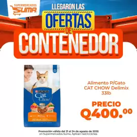 Folleto Suma Supermercados Página 2: Cat Chow Delimix €400,00