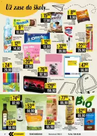 Jip leták týden 35 Strana 2: Alnatura gouda 45% strouhaný BIO €59,90, Centropen popisovač 7550 mix barev €29,90