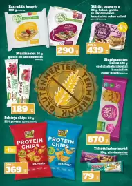 Vil-For akciós újság hét 34 Oldal 17: Life töltött ostya €439,00, Rice up protein chips €369,00