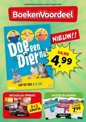 Boekenvoordeel (geldig t/m 30-08)