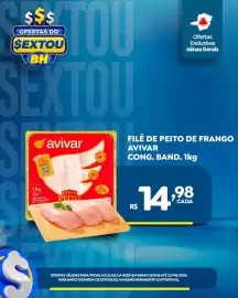 Folheto Supermercados BH Página 3: Filé de peito de frango avivar €14,98