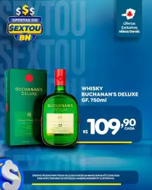 Folheto Supermercados BH Página 5: Whisky buchanan's deluxe €109,90