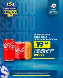 Folheto Supermercados BH Página 7: Refrigerante coca-cola €19,74