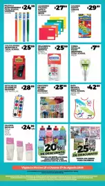 Folleto Merco semana 34 Página 2: Escrimex estuche de acuarelas €28,99, IBook cuaderno italiano raya o cuadro €27,99