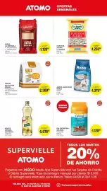 Catálogo Atomo Conviene semana 34 Página 3: Wakas fideos sin gluten maiz €2.300,00, Noble arroz largo fino €137.500,00