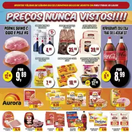 Folheto Supermercado leal Página 2: Margarina dorianacremosa €4,99, Bombom garoto caixa €10,99