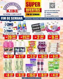 Folheto Supermercado Kibe Página 6: Amaciantes downy fragâncias €11,99, Papel toalha maxim decor €6,99