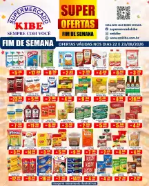 Folheto Supermercado Kibe Página 4: Ervilha olê €2,99, Milho Verde Predilecta LT €3,49