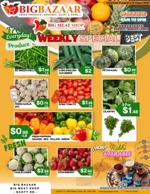 Big Bazaar Canada (valid until 26-08)