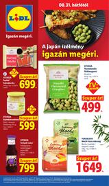 Lidl akciós újság hét 35 Oldal 74: YUKI&LOVE Mochi rizses édesség €1.649,00, Vitasia Gyömbérszeletek €599,00