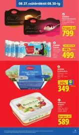 Lidl akciós újság hét 35 Oldal 11: BORDS EVE Margarin €589,00, MILBONA Szendvicskrém €349,00