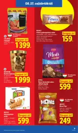 Lidl akciós újság hét 35 Oldal 19: DETKI €599,00, Nestlé gabonapehely-szelet €599,00