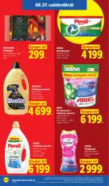 Lidl akciós újság hét 35 Oldal 22: Persil €6.199,00, WOOLITE €4.699,00