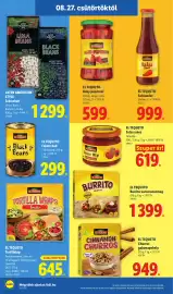 Lidl akciós újság hét 35 Oldal 26: EL TEQUITO €299,00, EL TEQUITO Tortillalap €645,00