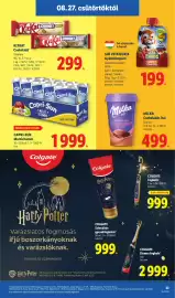 Lidl akciós újság hét 35 Oldal 33: Sió Vitatigris gyümölcspüré €199,00, Capri Sun multivitamin €1.999,00