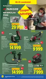 Lidl akciós újság hét 35 Oldal 54: PARKSIDE Akkus kompresszor és levegőpumpaszett €14.999,00