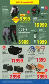 Lidl akciós újság hét 35 Oldal 55: PARKSIDE Kábeldob €16.999,00, PARKSIDE Automata hegesztőpajzs €9.999,00