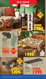 Lidl akciós újság hét 35 Oldal 57: Livarno Futószőnyeg €3.999,00, LIVARNO Dekorációs figura €2.999,00