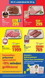 Lidl akciós újság hét 35 Oldal 7: HAZÁNK KINCSEI Téliszalámi €769,00, PIKOK Csemege sertéskaraj €299,00