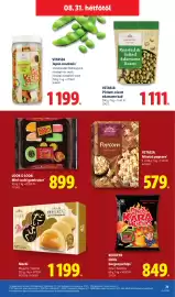 Lidl akciós újság hét 35 Oldal 71: Vitasia popcorn €579,00, Look o look mini sushi gumicukor €899,00
