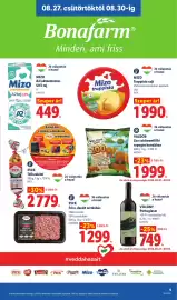Lidl akciós újság hét 35 Oldal 9: VALDOR Zoo csirkemellfilé ropogós bundában €1.999,00, Pick €1.299,00